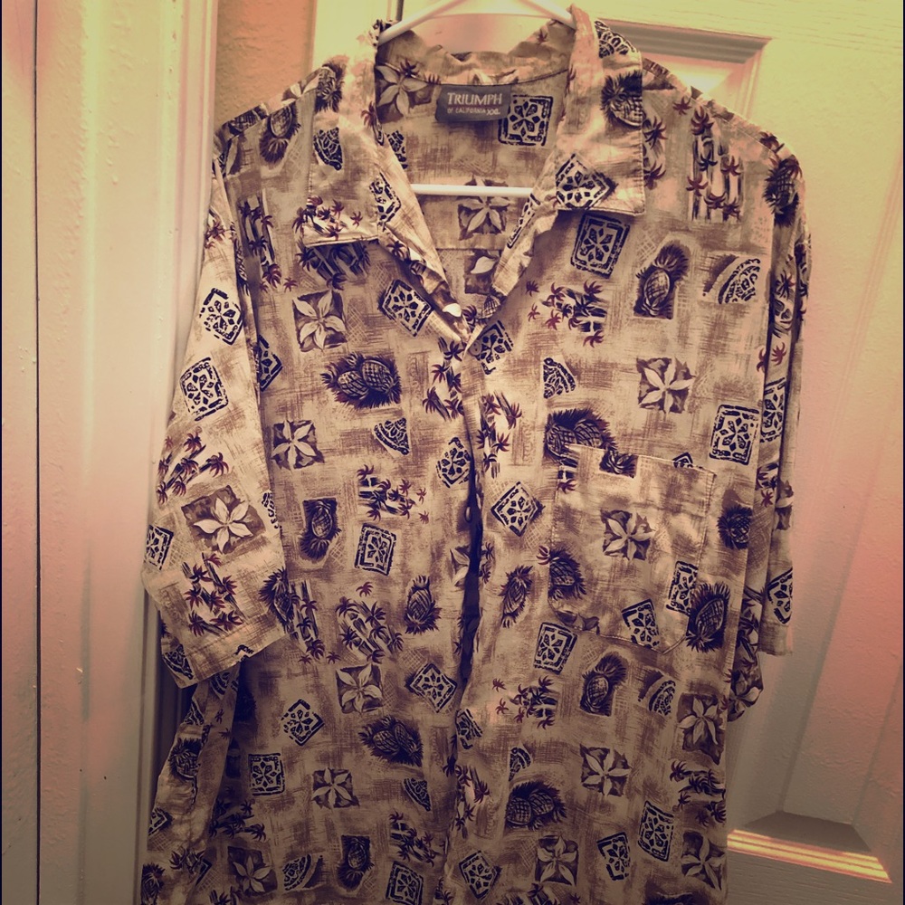 Triumph of California casual beach shirt